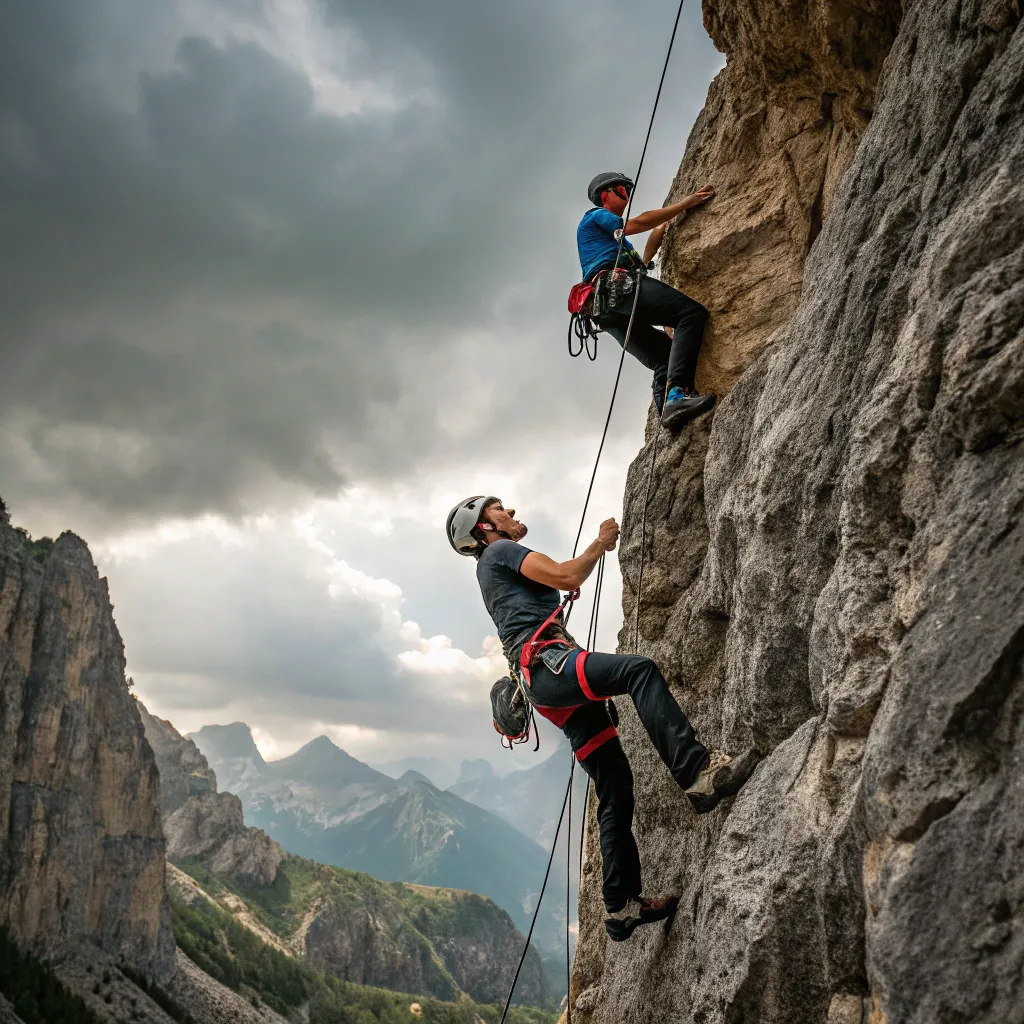 Fenvarion Climbing Team in action